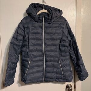 Time and Tru Blue Puffer Jacket
